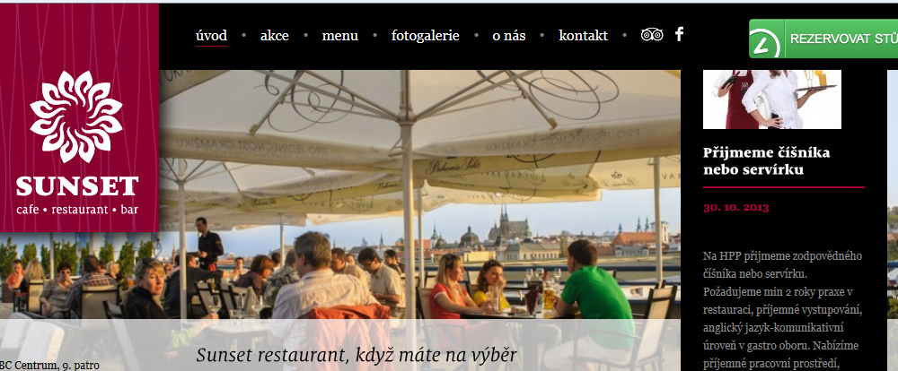 Riccardo Lucque, majitel a šéfkuchař vítězné restaurace La Finestra in Cucina.